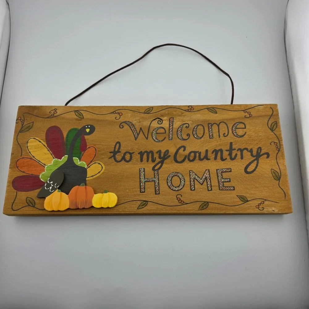 Assorted Hanging‎ Wall Sign Decor Lot Rustic Farmhouse Style Set